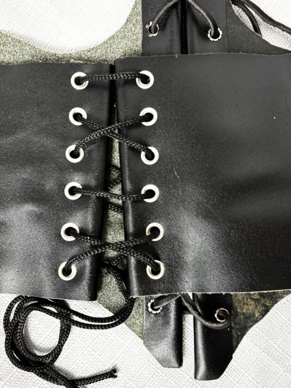 Handcrafted Wench Leather Corset Belt Renaissance Medieval Med/ Lrg  NOS NWOT - Picture 7 of 14